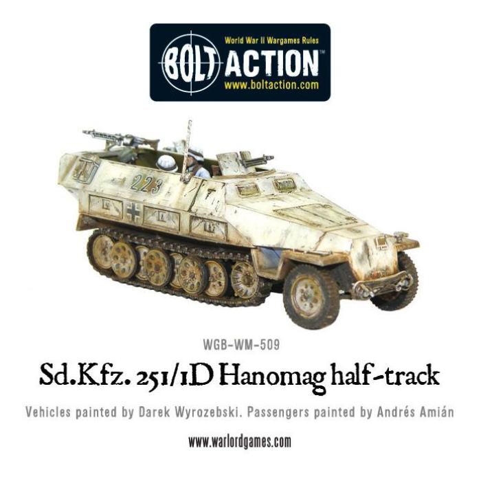 Bolt Action: Sd.Kfz 251/1 Ausf D Hanomag